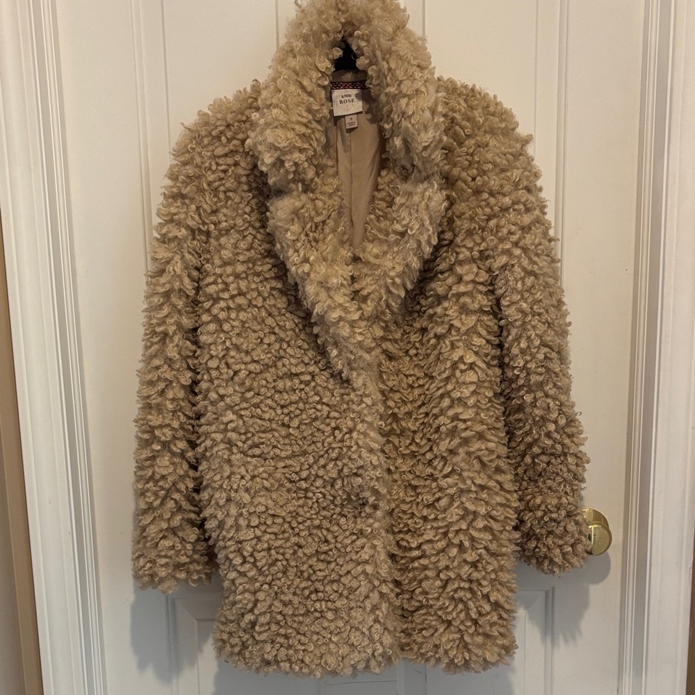 Knox Rose Cream Teddy Jacket